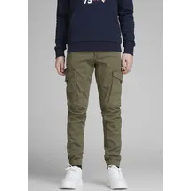 JACK & JONES Jungen Jpstpaul Jjflake Akm 542 Olive Noos Jnr Jeans, Olive Night, 140 EU - 140