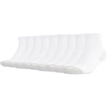adidas Essentials Climacool Quarter Socken 9er Pack Weiß 37-39