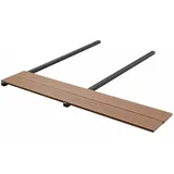 vidaXL Terrassendielen Terrassendiele 40 pcs WPC, BxL: je 14x400 cm, (40-St)