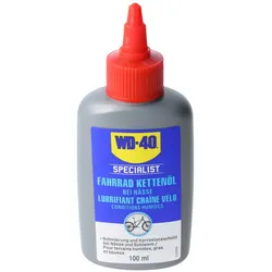 WD-40 BIKE Kettenöl, Fahrradketten Öl für feuchte Bedinungen, WD-40 WET, Korrosionsschutz bei Nässe und Schlamm