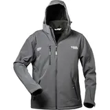 Elysee F-ELYSEE-Softshell-Jacke, Apollo mit Fell grau/schwarz