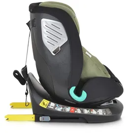 Cangaroo i-Size Kindersitz Quill (40-150cm) Gruppe 0/1/2/3, Isofix, 360° drehbar grün