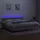 vidaXL Boxspringbett 200 x 200 cm Hellgrau