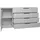 Mäusbacher Highboard Bonnie 168 x 87 x 45 cm Grau