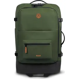 Cabaia Soft Suitcase Essentials 2-Rollen Cabin 70 cm / 75 l grün