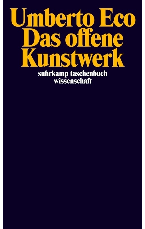 Das Offene Kunstwerk - Umberto Eco, Taschenbuch