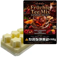 WonderWax Duftwachs WonderWax® Duftwachs 6 Sterne, (FrüchteTee Mix), Duftrichtung: Früchte Tee Mix
