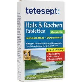 Merz Tetesept Hals & Rachen Tabletten zuckerfrei