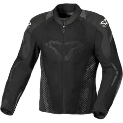 Macna Novic wasserdichte Motorrad Textiljacke, schwarz, Größe M für Männer