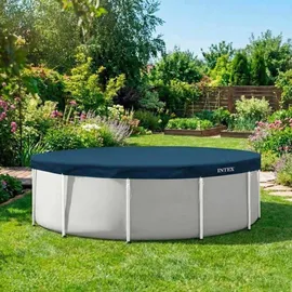 Intex Poolabdeckplane Deluxe blau 4,57 m