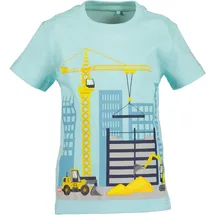 blue seven T-Shirt Basic Passform, ohne Verschluss, unifarben oder mit Druck blau 134 EU