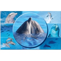 Herma Schreibunterlage 55x35cm Delfin