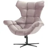 Switch Sessel aus Samt Sensi ¦ rosa/pink ¦ Maße (cm): B: 103 H: 119 T: 84.0