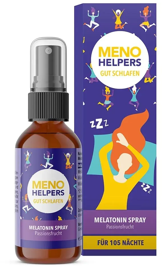 Meno Helpers Gut Schlafen Melatoninspray