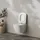 Kronenbach Cube Wand-WC mit WC-Sitz Weiß glänzend