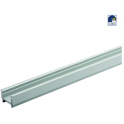 Rutec Aluprofil flach 18/12, 2 Meter, eloxiert RU-68475