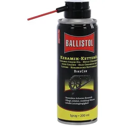 Ballistol Keramik Kettenöl, Spraydose - 200ml Schwarz Modell 2025