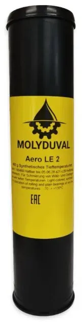 Molyduval Aero LE 2 Synthetisches Tieftemperaturfett