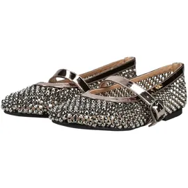 Alma en Pena Ballerinas in Pewter | silber, 42