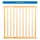Reer Basic Schraubgitter, Holz, Stabiler Halt, Durchgangsbreite 65,5-106cm, 46977, Braun,