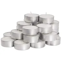 H-LINE 8 Stunden Brenndauer 100er Teelichter Kerze NEU OVP Teelicht