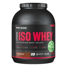 Body Attack Extreme ISO Whey Chocolate Pulver 1800 g