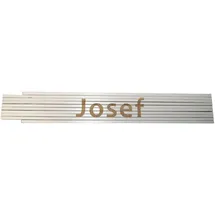 Heka Zollstock Josef 2 m, weiß