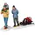 Lemax - Long Day Snowshoeing