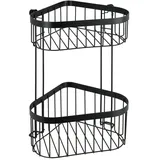 Wenko Classic Plus Black 2 Ablagen