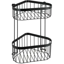 Wenko Classic Plus Black 2 Ablagen
