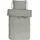 Essenza Guy Unifarben Silber 200 x 200 cm + 2 x 80 x 80 cm