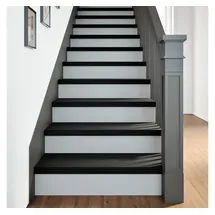 vidaXL Treppenstufen 8 Stk. Dunkelbraun 70x30x2 cm Massivholz Eiche