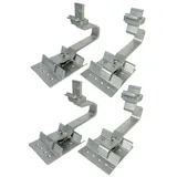 sl rack Dachhaken 3D, SL Alu K 11145-01
