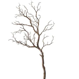 Boltze Deko-Zweig Treibholz 93 cm Kunststoff Braun Dunkelbraun