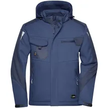 James & Nicholson Professionelle Softshelljacke JN824 Gr. S navy/navy
