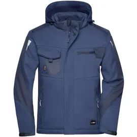 James & Nicholson Professionelle Softshelljacke JN824 Gr. S navy/navy