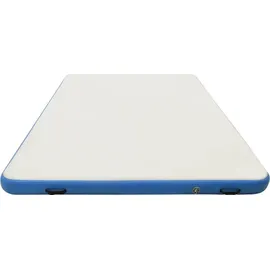vidaXL Aufblasbare Schwimmmatte Blau und Weiß 300x150x15 cm