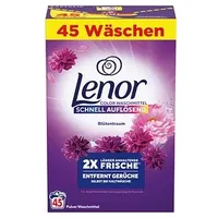 Lenor Color Blütentraum Waschmittel Pulver, 2,475 kg