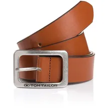 Tom Tailor Ledergürtel »TTEVE« 4 cm breiter Damen Ledergürtel, kalssiches Must-Have Gr. 90