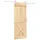 vidaXL Schiebetür rechts 80 x 210 cm Braun/Weiß