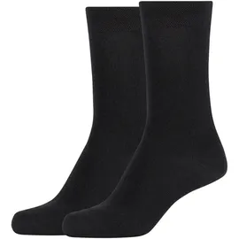CAMANO Kurzsocken 2 Paar Schwarz 35-38