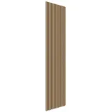 Akustikpaneel Wandverkleidung Eiche Natur MDF Akustikfilz Schwarz 240 cm FSC®