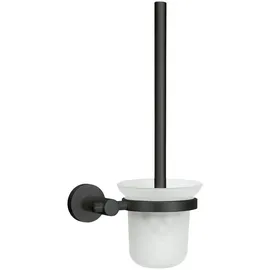 KLEINE WOLKE WC-Garnitur Apollo Nero, Wandbefestigung schwarz