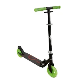 Muuwmi Scooter GLOW 145 mm, mit Leuchtrollen und Glow-Effekt - Schwarz