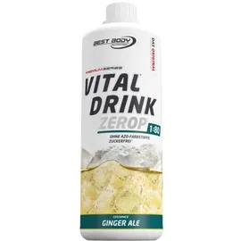 Best Body Vital Drink Zerop Ginger Ale Konzentrat  1000 ml