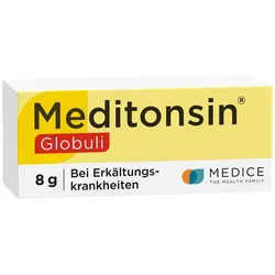 Meditonsin Globuli bei ersten Anzeichen einer Erkältung