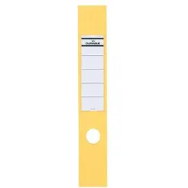 Durable Ordneretiketten 10 Stück Gelb 60 x 390 mm