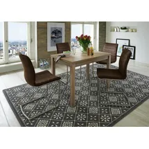 Niehoff Esstisch NIEHOFF SITZMÖBEL "Minimax", braun (san remo), B:90cm H:76cm T:60cm, Tische, Esstisch, in 3 Farben und 3 Größen, mit Auszugsfunktion