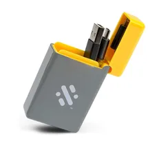 ThumbsUp! Swipe Flip - Ladeadapter 3-in-1, ausziehbar - Gelb
