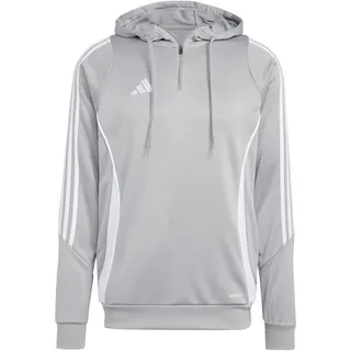 Adidas Tiro 24 Half-Zip Hoodie Herren - team mid grey/white XL